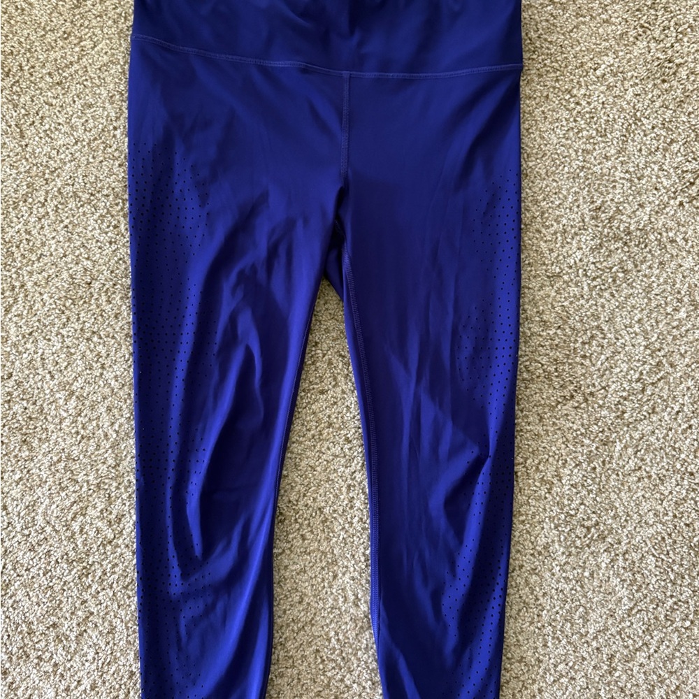 Athleta Purple High-Waisted Leggings